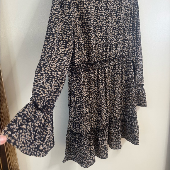 Love Riche Black and Cream Patterned dress - Picture 6 of 8